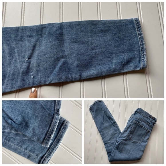COH Citizens of Humanity Rocket Crop High Rise Skinny Jean Blue Size 28 - Picture 9 of 10